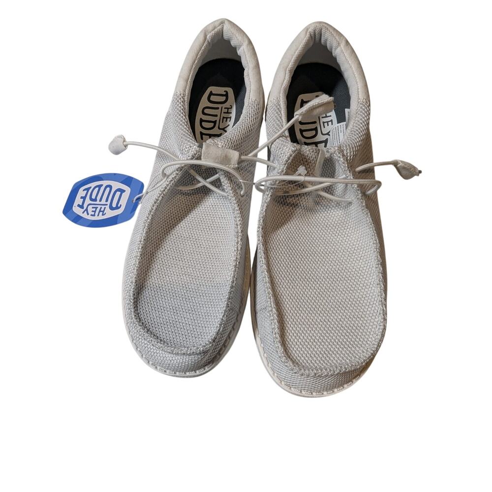 HEY DUDE MENS SIZE 9 WALLY FUNK MONO GHOSTED SLIP-ON SHOES 40011-1JT NEW